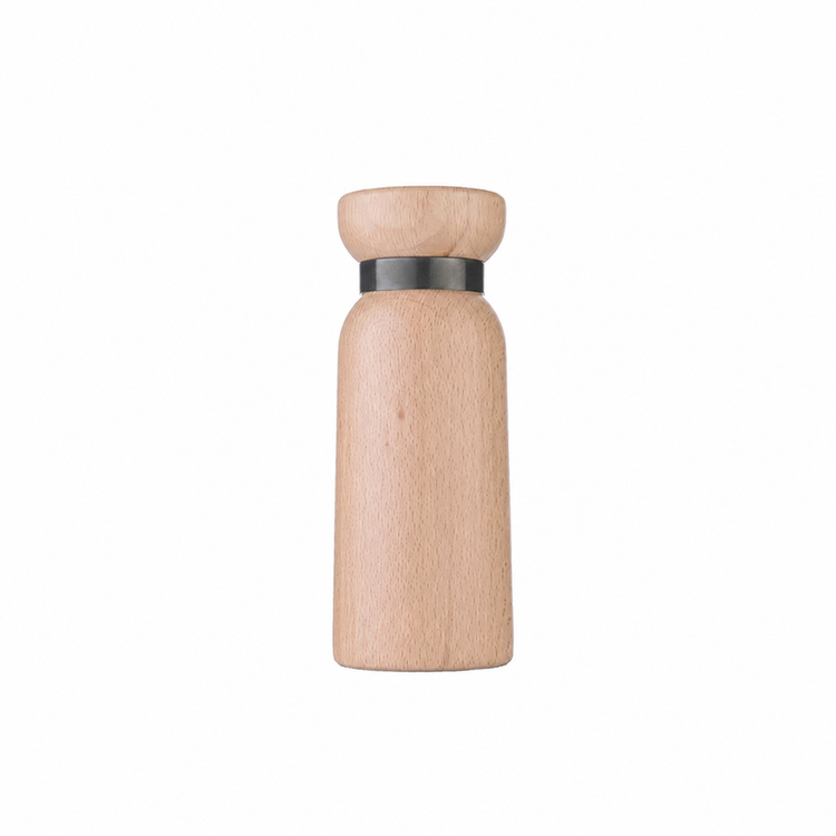 OEM 2-Piece Beech Wood Salt & Pepper Grinder Set — image 3