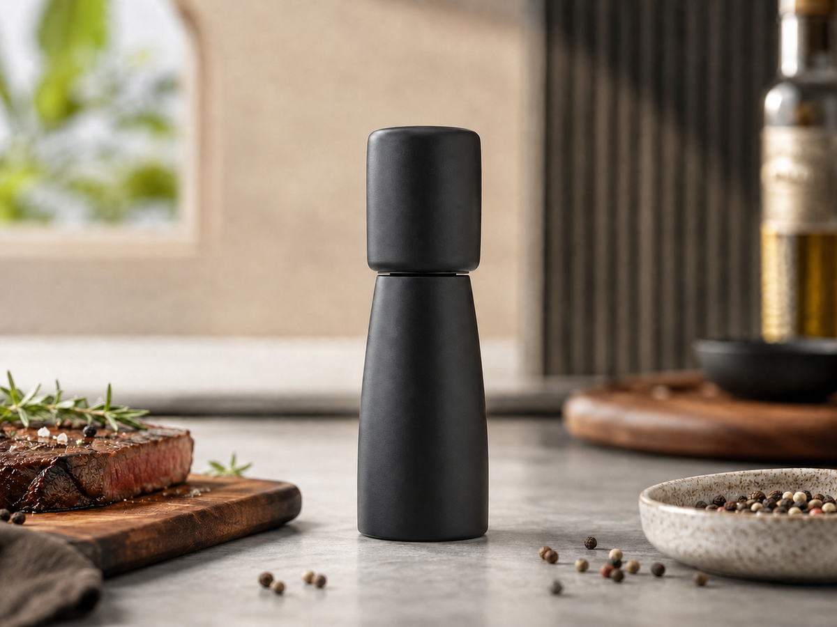 ODM Black Beech Wood Pepper Grinder — image 3