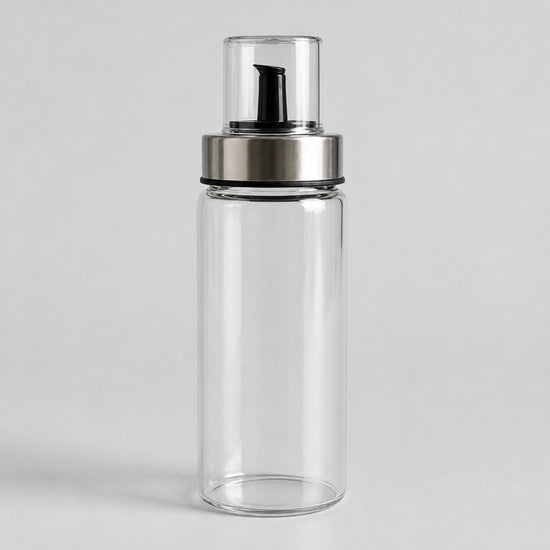 Custom Borosilicate Glass Oil Bottle with Protected Spout