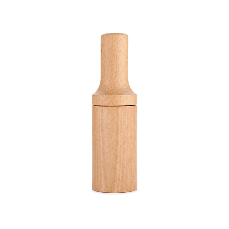Wholesale Classic Beech Wood Pepper Grinder — image 1