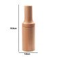 Wholesale Classic Beech Wood Pepper Grinder — image 4