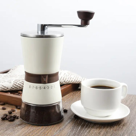 Manual conical burr coffee grinder, model 1070164