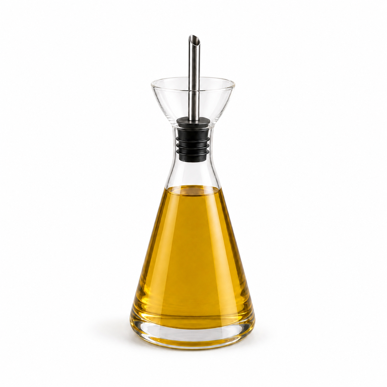 OEM Funnel-Neck Glass Oil Dispenser