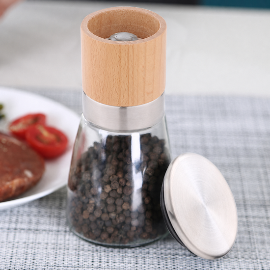 OEM Compact Glass Salt & Pepper Grinder — image 1