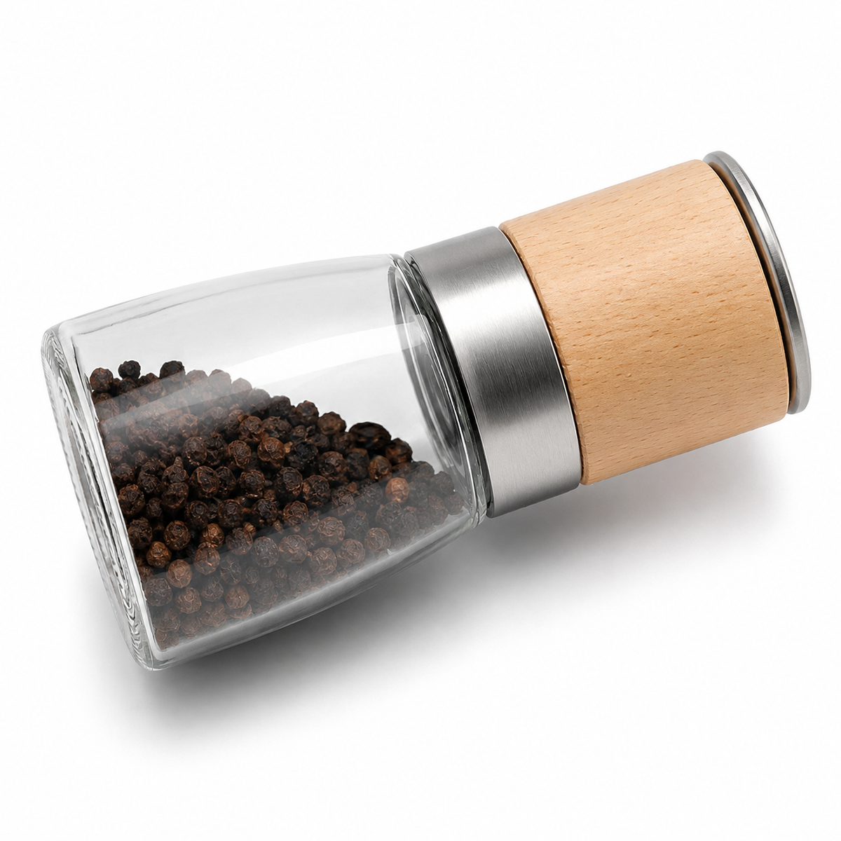 OEM Compact Glass Salt & Pepper Grinder — image 2