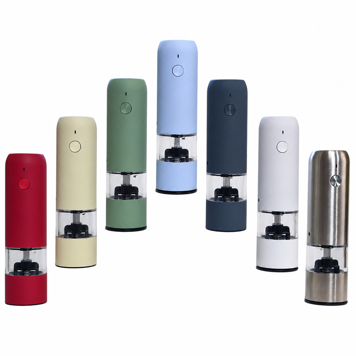 OEM Mini Rechargeable Salt & Pepper Grinder Set — image 6