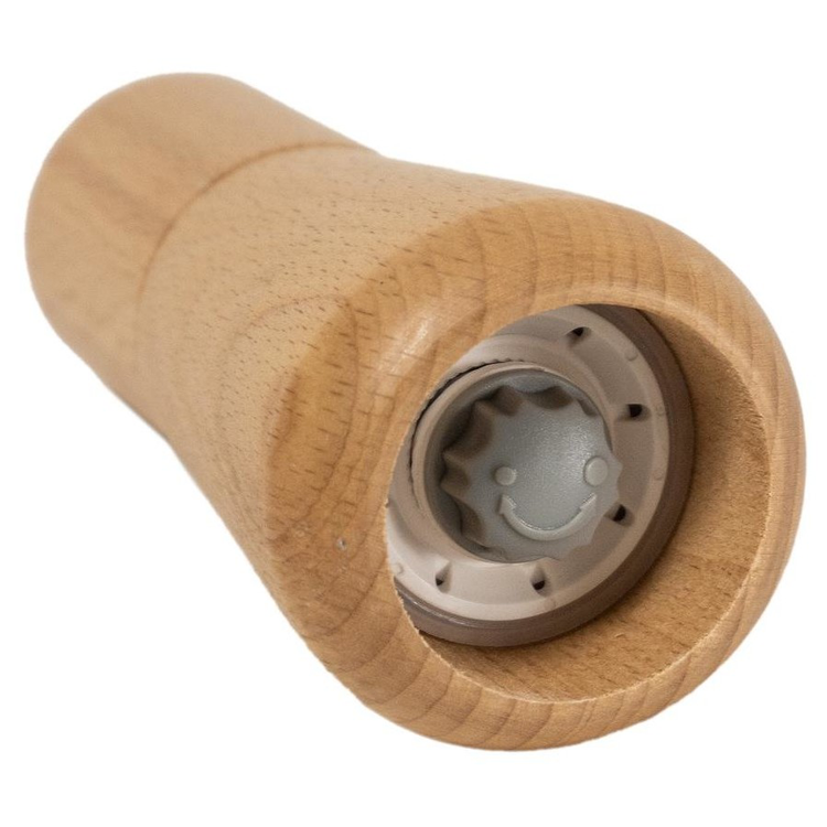 OEM Natural Beech Wood Pepper Mill — image 3