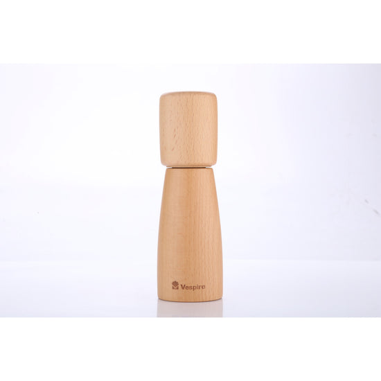 OEM Natural Beech Wood Pepper Mill