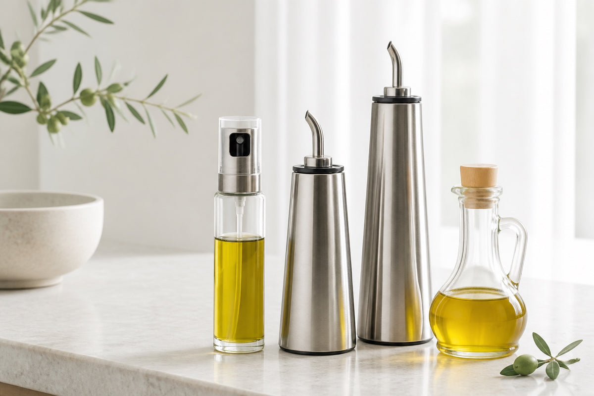 Custom oil and vinegar dispenser development directions