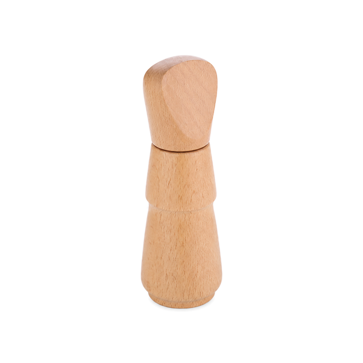 OEM Sculpted Beech Wood Pepper Mill — image 2