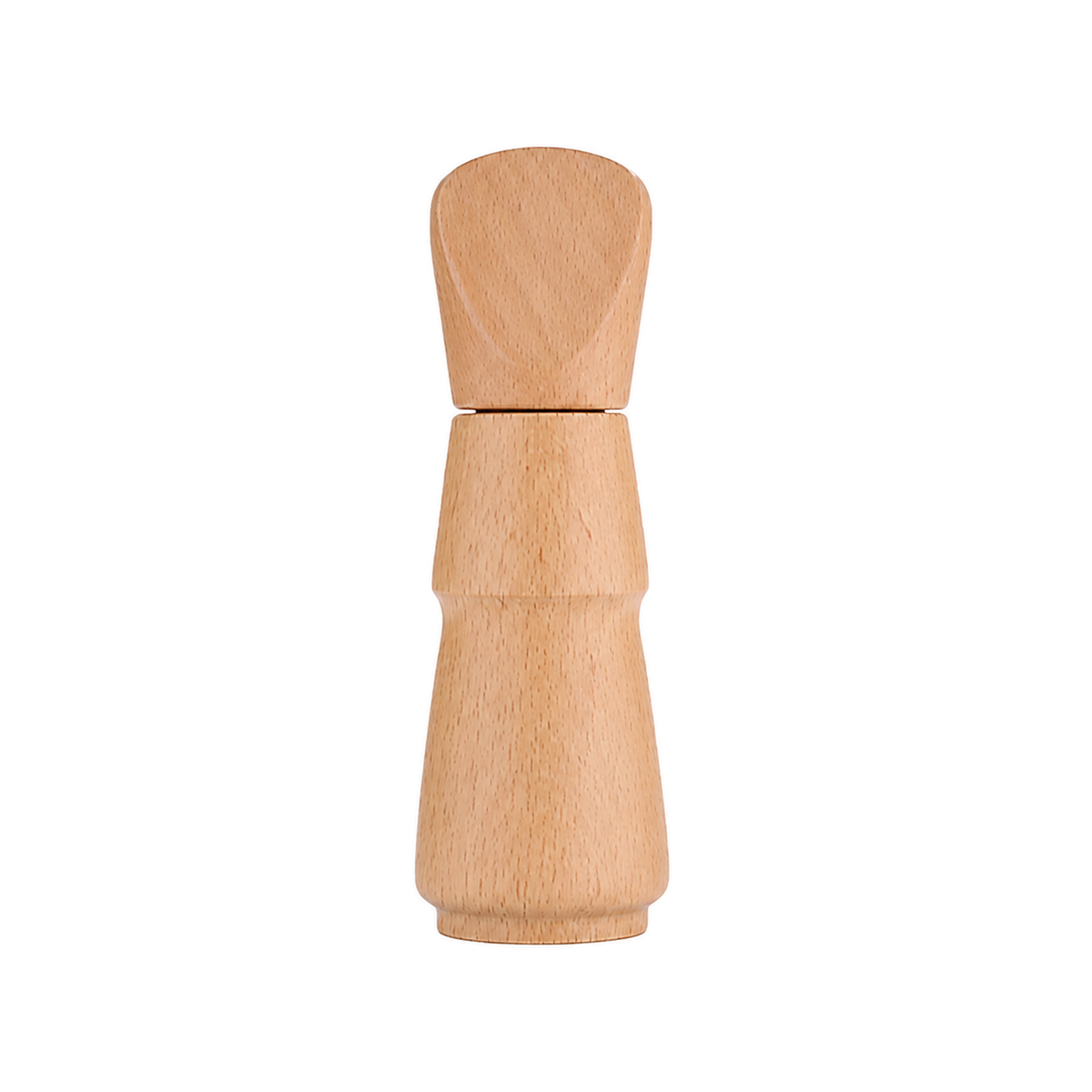 OEM Sculpted Beech Wood Pepper Mill — image 1
