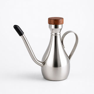 OEM SUS304 Long-Spout Stainless Steel Oil Can
